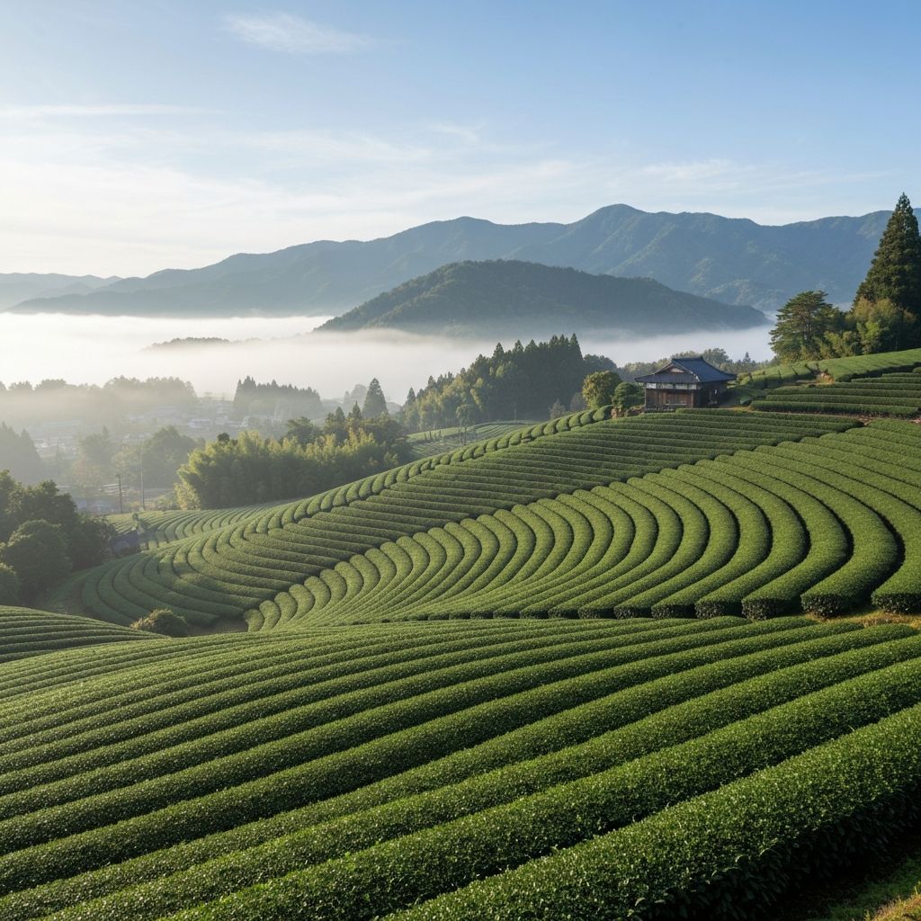 佐世保の茶畑